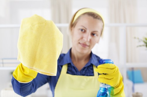 Regular cleaning team maintaining a home in SW15