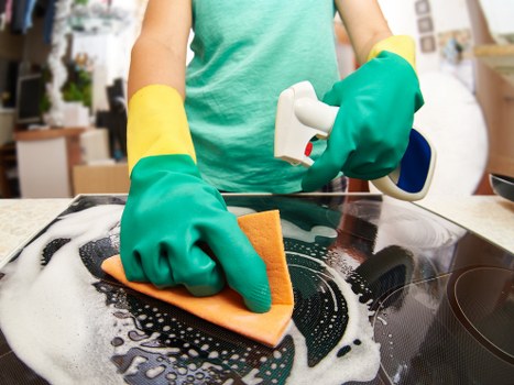 Local communal area cleaning for a modern apartment block in SW15